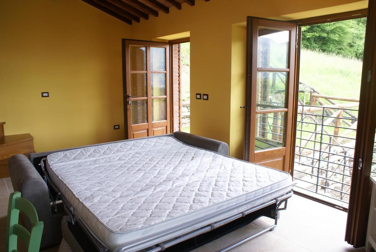 Tramonto Casa Barga Toscana Ristrutturata 2021 Exteriér fotografie